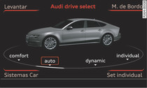 Infotainment: drive select