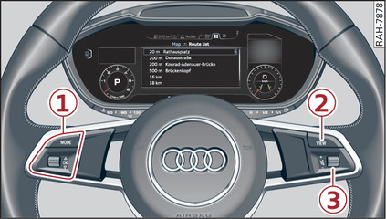 Fig. 10 Multi-function steering wheel (standard version)