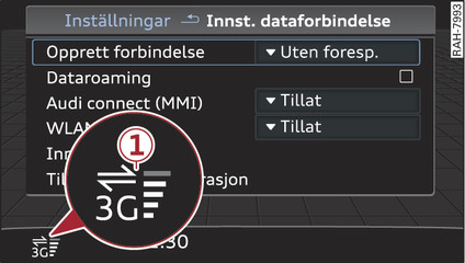 Bilde 145Konfigurere en dataforbindelse