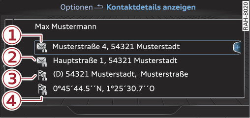 Abb. 146 Mögliche Adressbuchkontakte