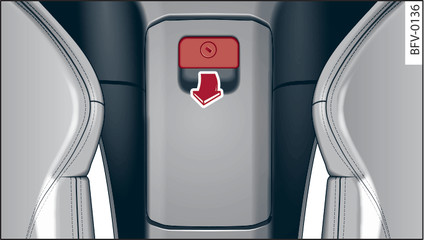 Fig. 24 Storage compartment between the backrests