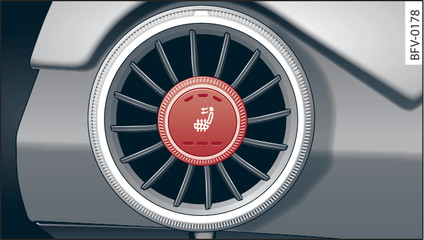 Fig. 70Cockpit: riscaldamento per la zona della testa